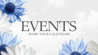 Mother's Day Flowers Events Graphic