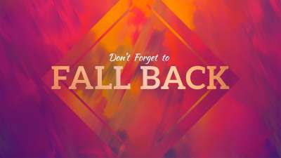 Painted Fall Back Still